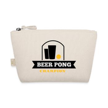 beer pong champion - Bio-Täschchen - Natur - Vorne