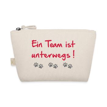Team ist unterwegs - Bio-Täschchen - Natur - Vorne