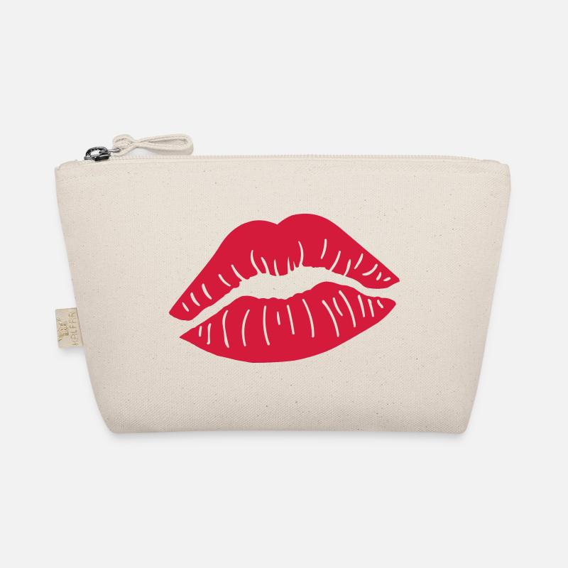 Lips Kiss Organic Pouch