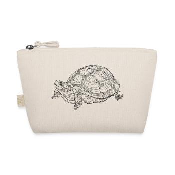 Schildkröte - Bio-Täschchen - Natur - Vorne
