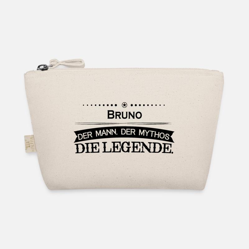 Mythos Legende Vorname Bruno - Bio-Täschchen - Natur