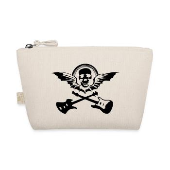 flugschaedel_weiss_09_2011_a_2c - Organic Pouch - nature - Front