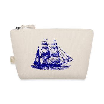Sailboat sailing ship - Organic Pouch - nature - Front