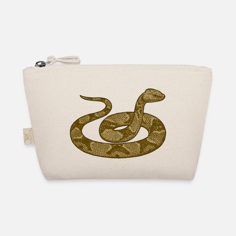 Angry Schlange Bio-Täschchen