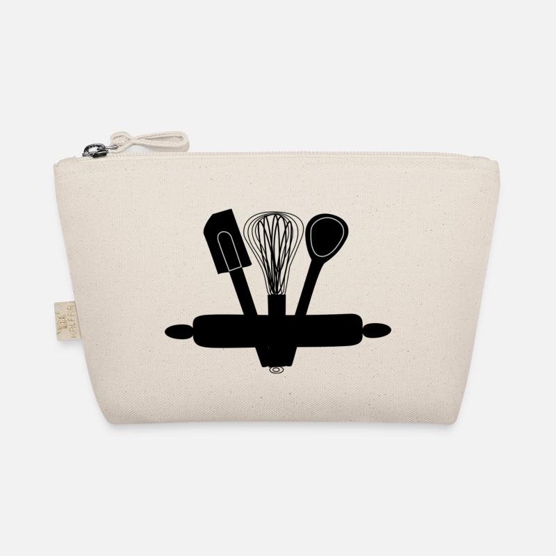 Baking silhouette gift T-shirts Organic Pouch