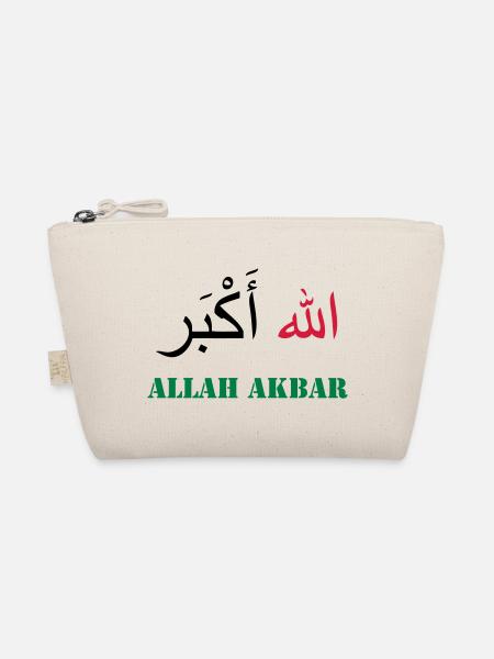 Allah Akbar - Organic Pouch - nature - Front
