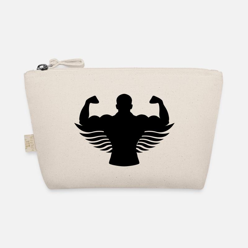 body building angel Bio-Täschchen