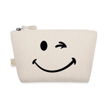 Smiley face - Bio-Täschchen - Natur - Vorne
