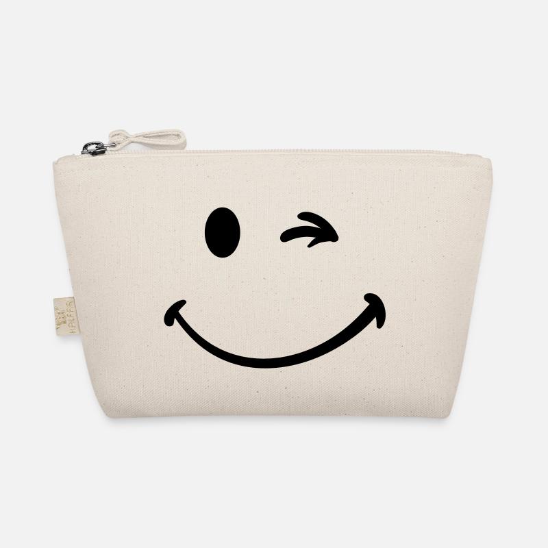 Smiley face Bio-Täschchen
