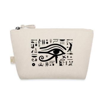 HORUS hieroglyphs - Organic Pouch - nature - Front