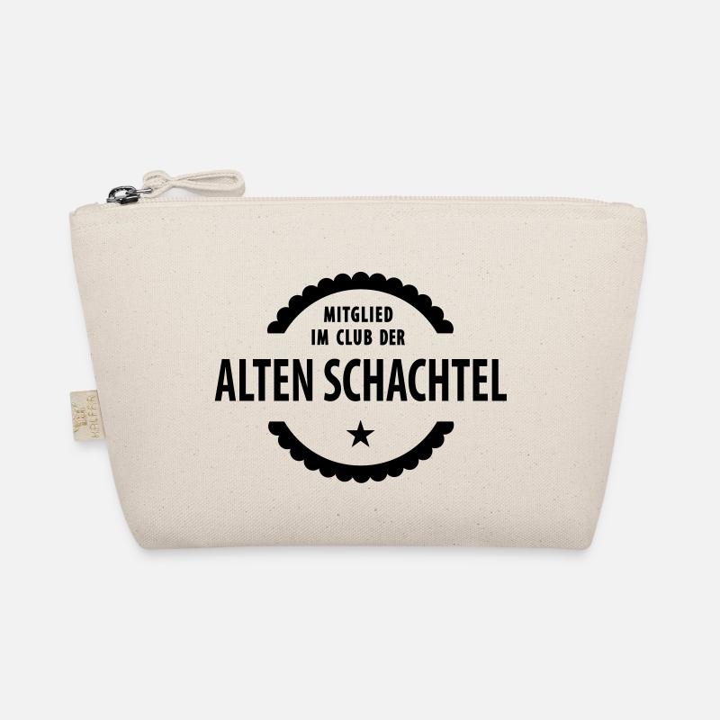 Mitglied im Club der alten Schachteln (1c) - Bio-Täschchen - Natur