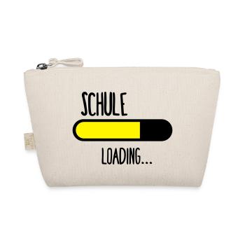 Schule Loading... - Bio-Täschchen - Natur - Vorne
