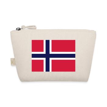 Flag of Norway - Bio-Täschchen - Natur - Vorne