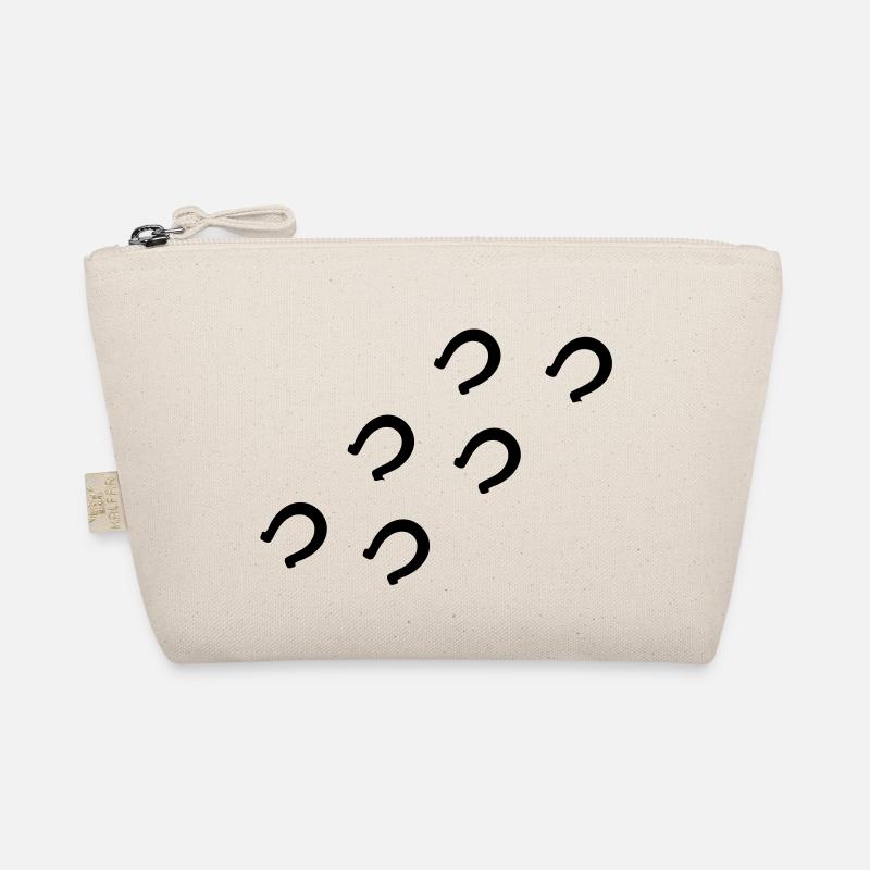 Horse tracks riding Organic Pouch