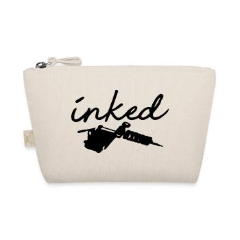 inked tattoo tattooed tattoowiert nadel ink inked - Bio-Täschchen - Natur - Vorne