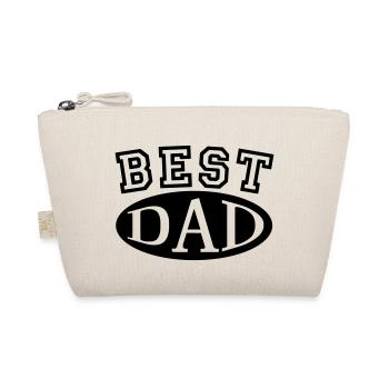 best dad - Bio-Täschchen - Natur - Vorne