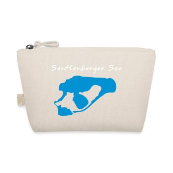 Senftenberger See mit Schriftzug 2 farbig - Bio-Täschchen - Natur - Vorne