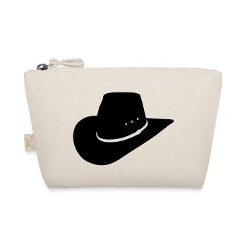 cowboy hat - Organic Pouch - nature - Front