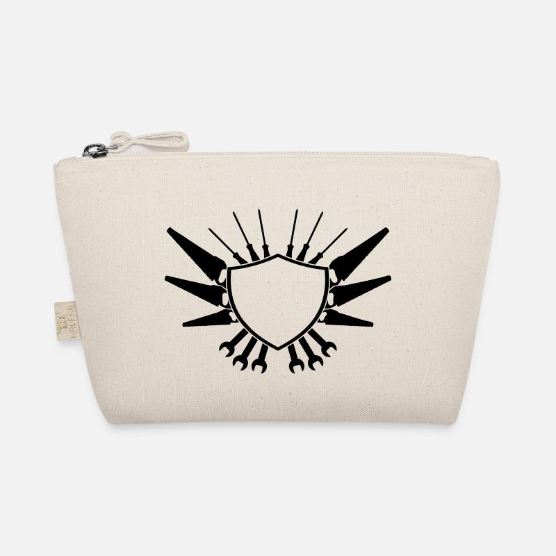 Craftsman Shield Logo Bio-Täschchen