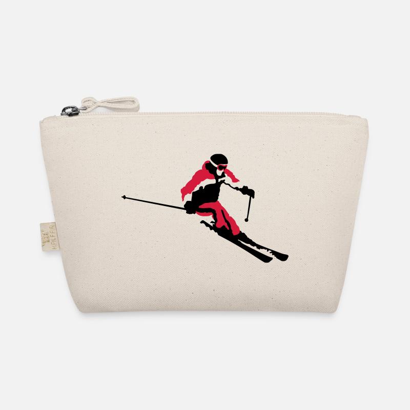 skiing Organic Pouch