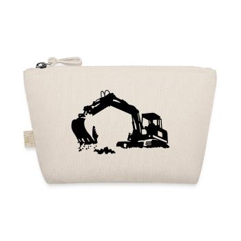 Bagger - Bio-Täschchen - Natur - Vorne