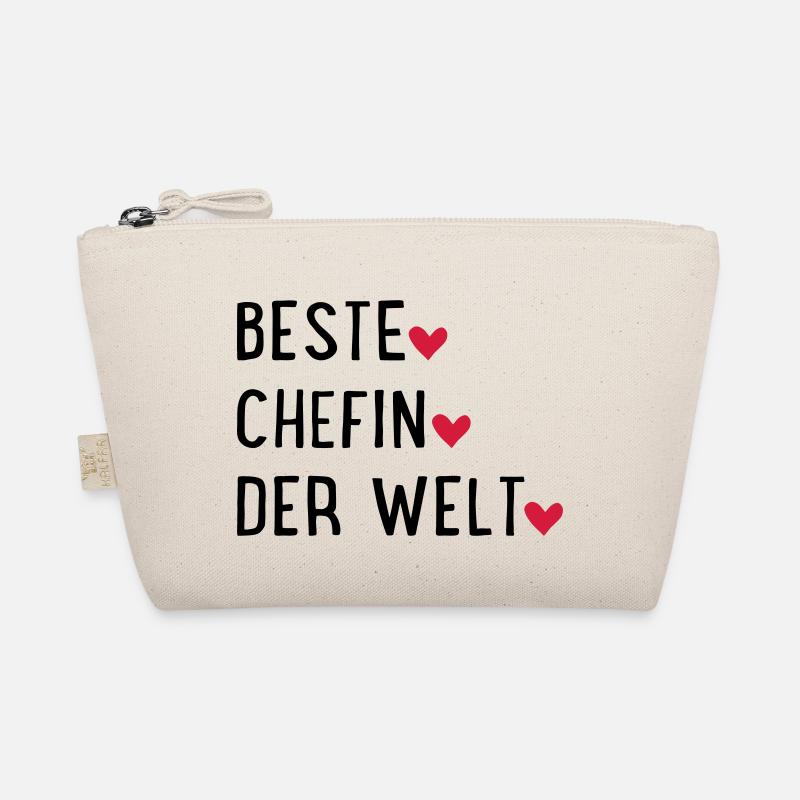 Beste Chefin der Welt - Bio-Täschchen - Natur