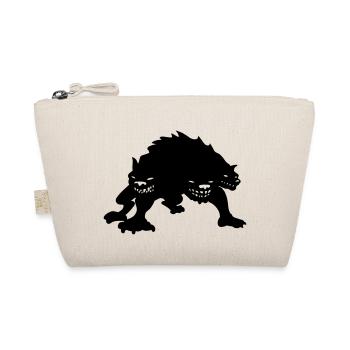 cerberus three headed dog of the underworld - Organic Pouch - nature - Front