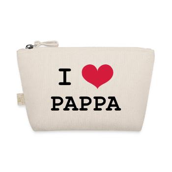 I Love Pappa - Trousse biologique - nature - Devant