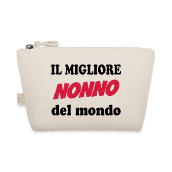 Il migliore nonno del mondo 111 - Organic Pouch - nature - Front