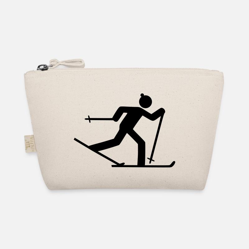 Ski Langläufer Bio-Täschchen