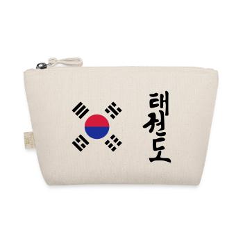 Taekwondo Taekwondoin Tae-Kwon-Do Tae Kwon Do - Organic Pouch - nature - Front