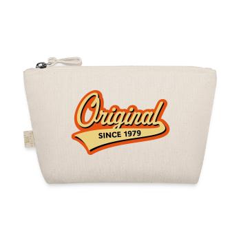 Original Since 1979 (Year Of Birth, Birthday, 3C) - Organic Pouch - nature - Front