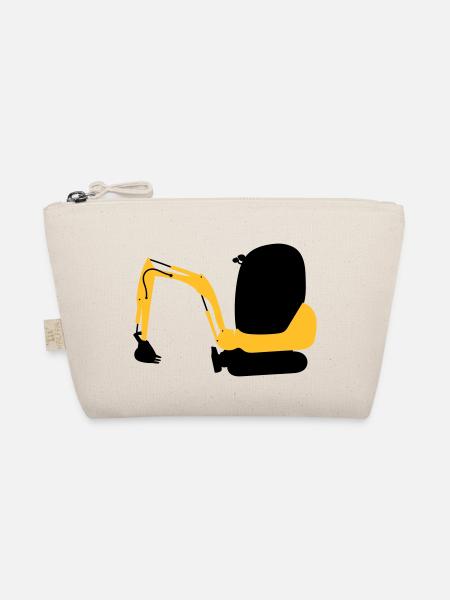 Bagger - Bio-Täschchen - Natur - Vorne