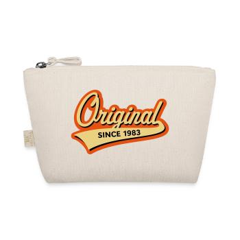 Original Since 1983 (Year Of Birth, Birthday, 3C) - Organic Pouch - nature - Front