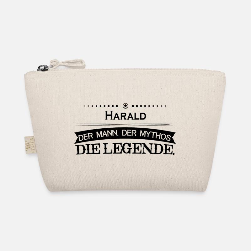 Mythos Legende Vorname Harald - Bio-Täschchen - Natur