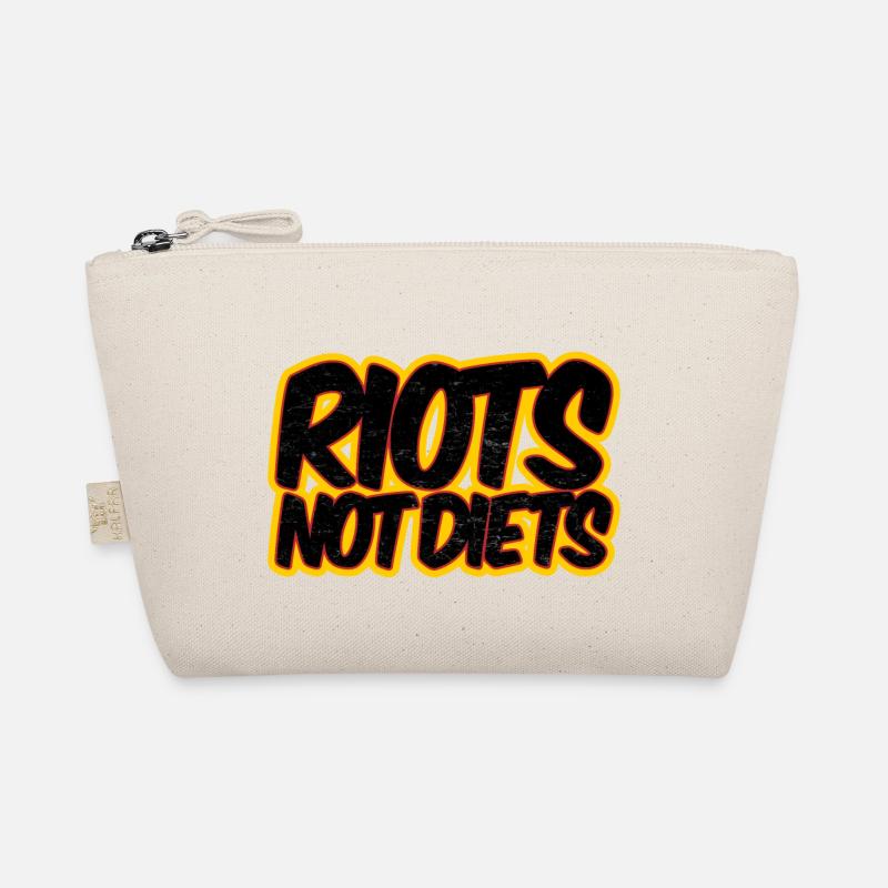 Riots not Diets Bio-Täschchen