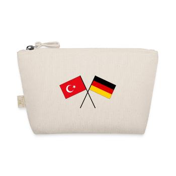 Turkey Germany Turkish german Flag Flag - Organic Pouch - nature - Front