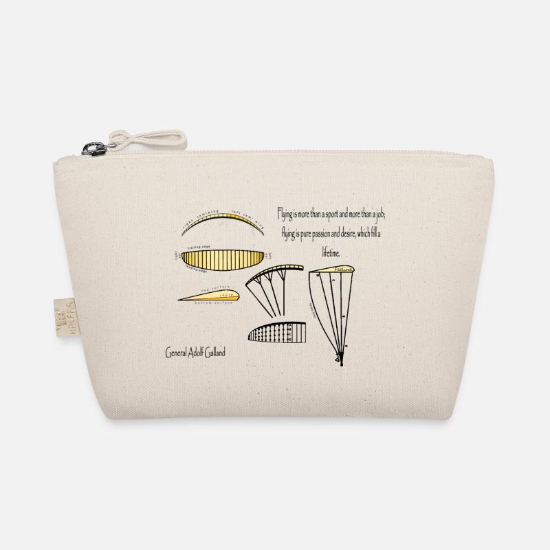 Gleitschirm Pilot Paragliding Aereo - Bio-Täschchen - Natur