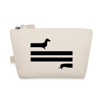 Conception de chien chien drôle - Trousse biologique - nature - Devant
