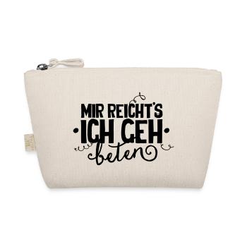 Mir reichts - Bio-Täschchen - Natur - Vorne