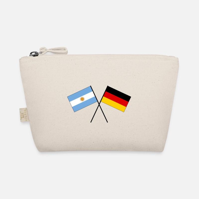 Argentina Germany Flag Flag Organic Pouch