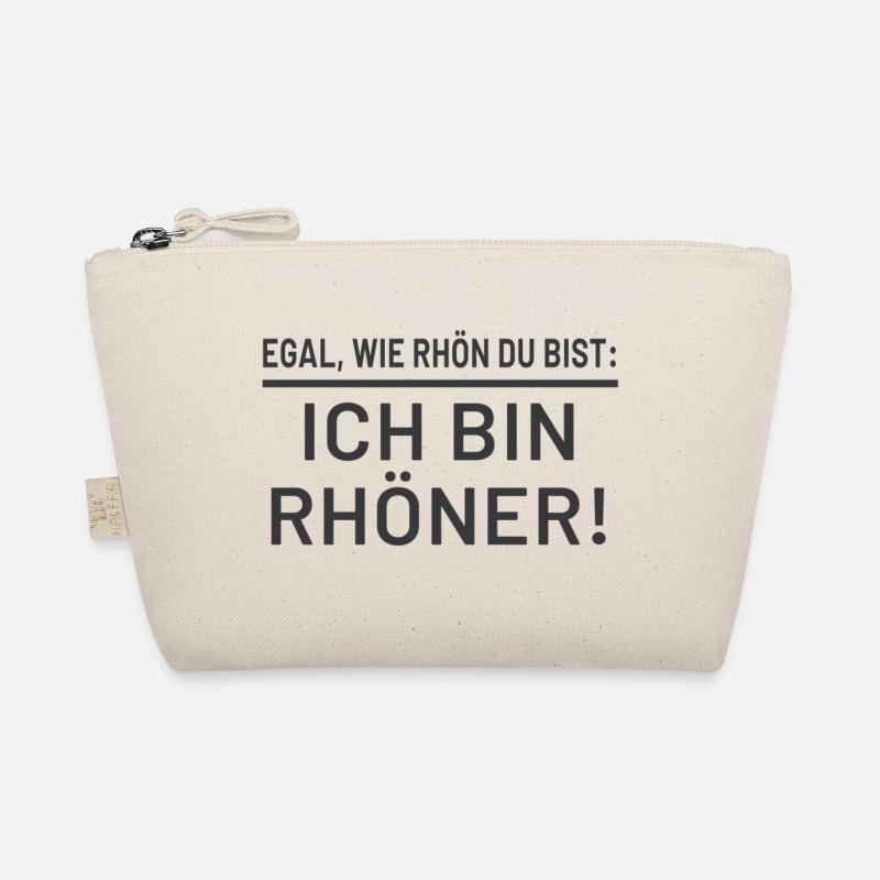 Ich bin Rhöner! - Bio-Täschchen - Natur
