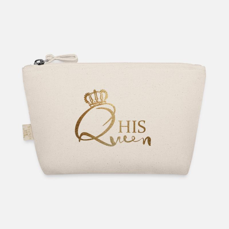 his queen - Organic Pouch - nature