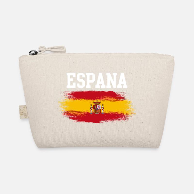 Espana Flaggenbürste Bio-Täschchen