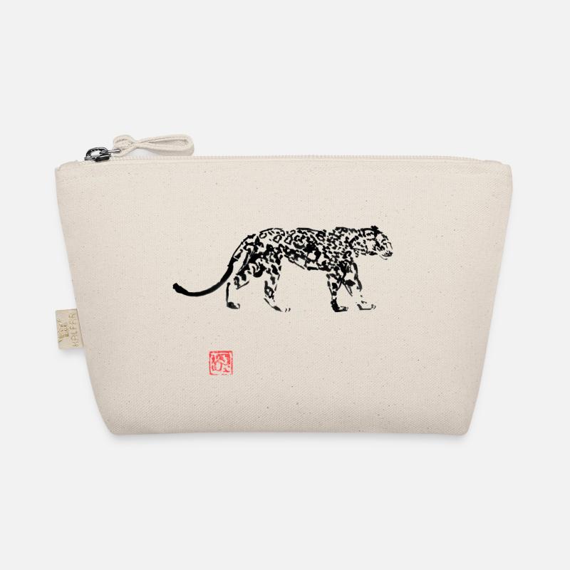 snow Leopard Organic Pouch