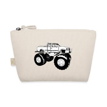 Monster truck, véhicule tout-terrain, pick-up, fourgonnette - Trousse biologique - nature - Devant