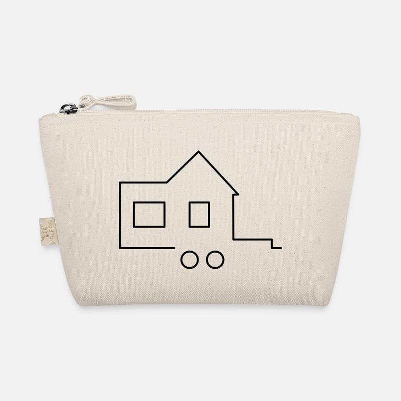 Tiny house - Organic Pouch - nature