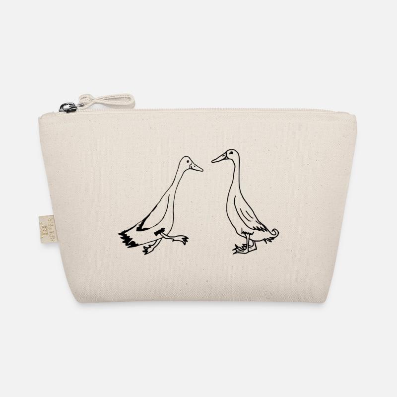 Runner ducks, runner ducks funny ducks Organic Pouch