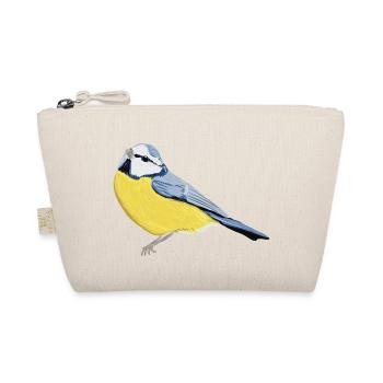 Blue - Organic Pouch - nature - Front