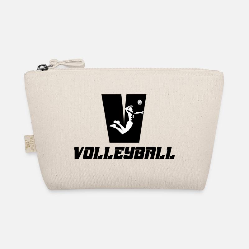 Volleyball - Bio-Täschchen - Natur